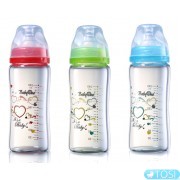 Стеклянная антиколиковая бутылочка Baby Ono 240 мл